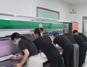 Rilevamento pannello tattile