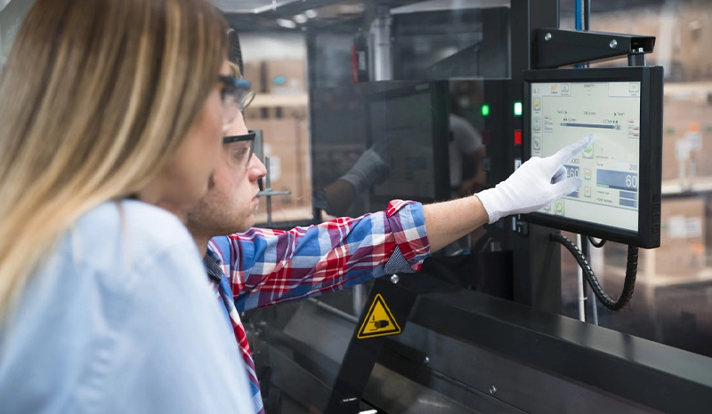 Monitor touch industriale GreenTouch