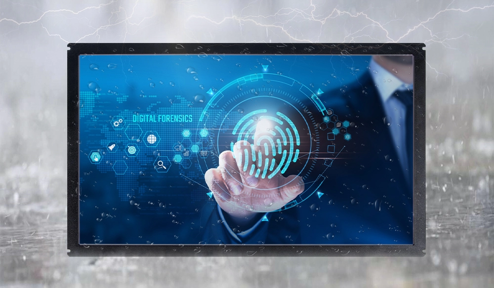 Touch screen a infrarossi impermeabile