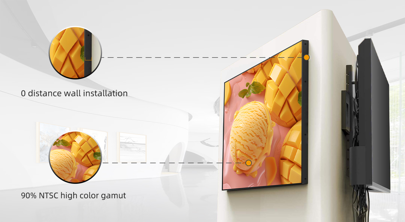Segnaletica digitale HD ultrasottile (7A)