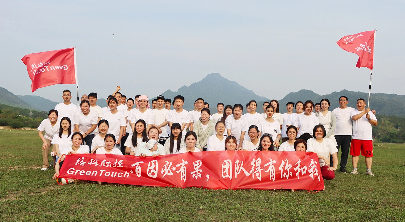 Foto collettiva del gruppo GreenTouch Company Construction 2024