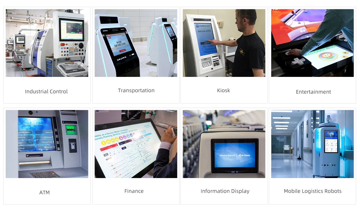 Monitor touchscreen open frame da 10,1-27 pollici (serie 3C)