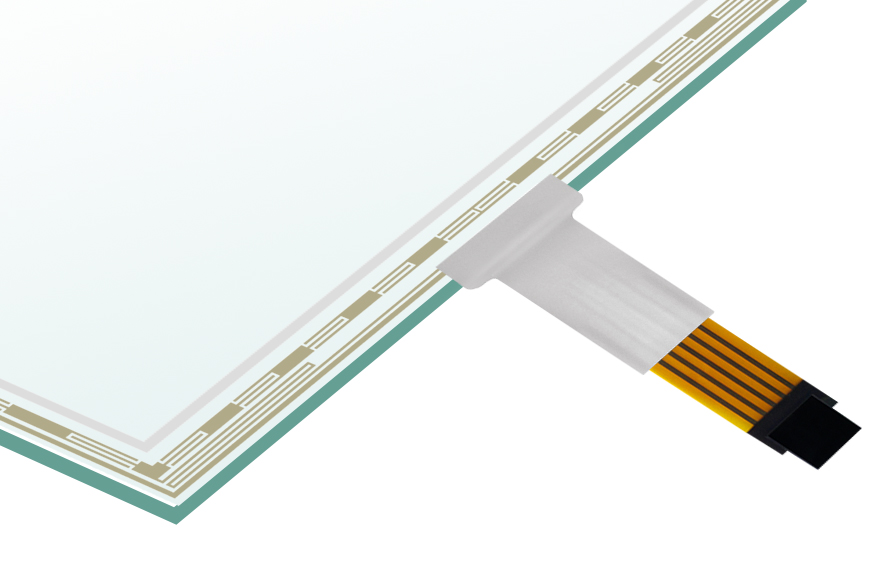 Touch screen resistivo da 7 a 22 pollici (5 fili)