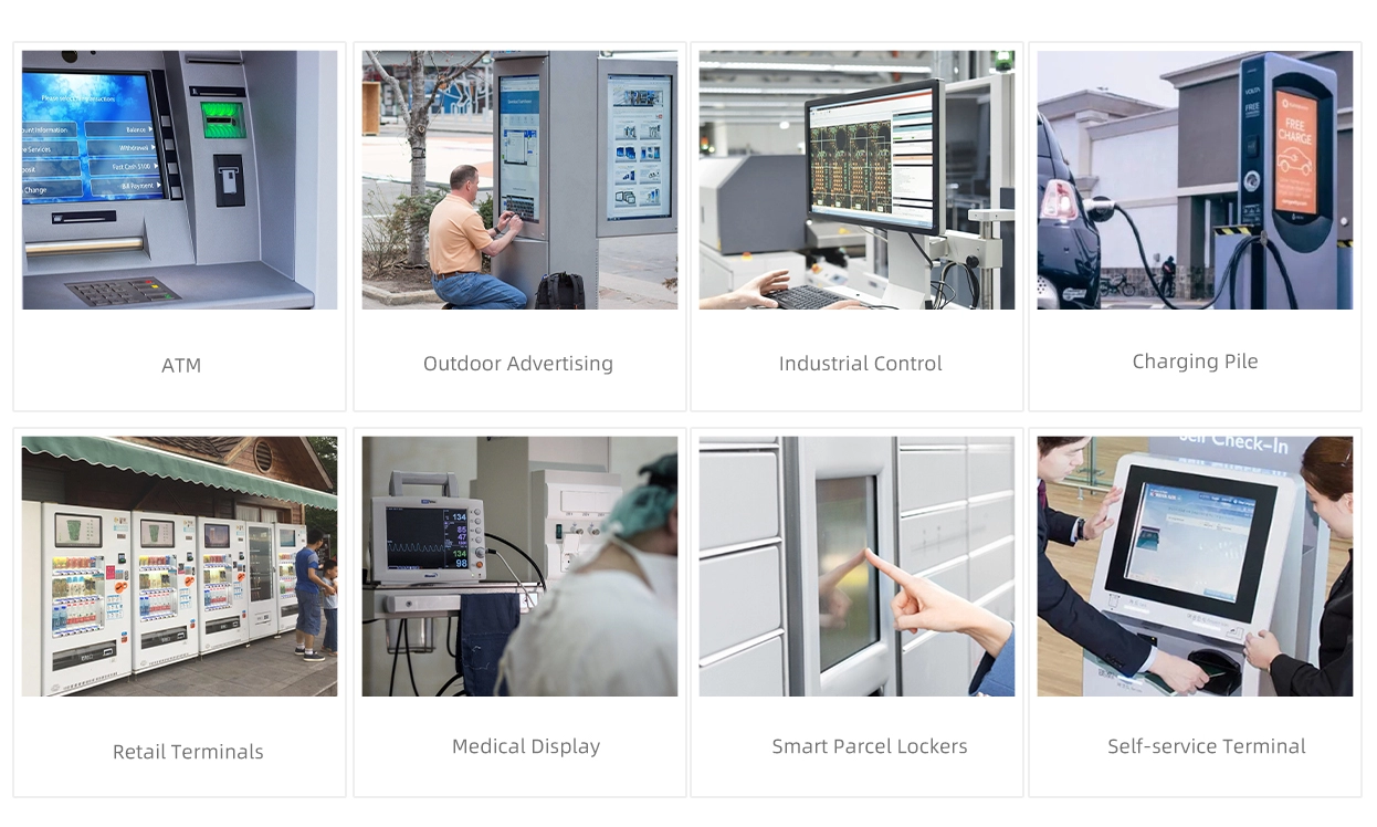 Schermo touch a infrarossi impermeabile da 10,4 a 21,5 pollici (serie TE)