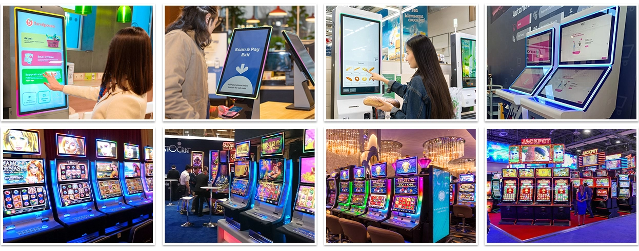 Monitor touch con cornice LED da 21,5-43 pollici (serie PM)