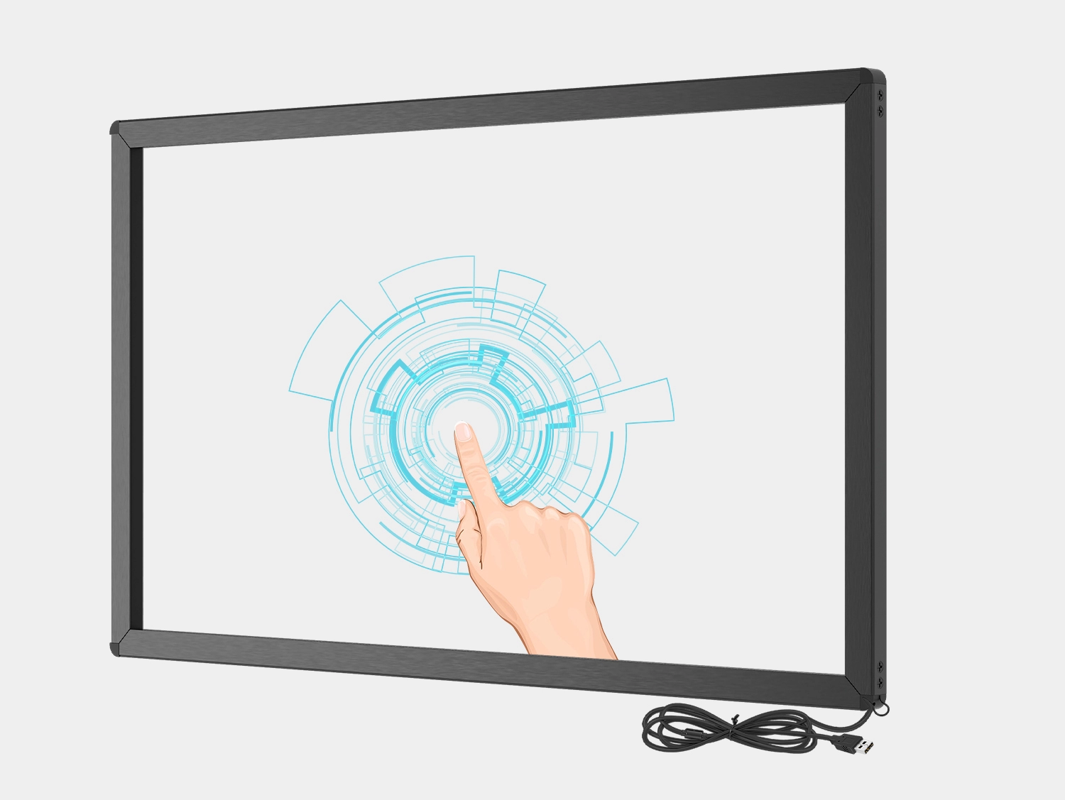 Panoramica del telaio touch a infrarossi TB 