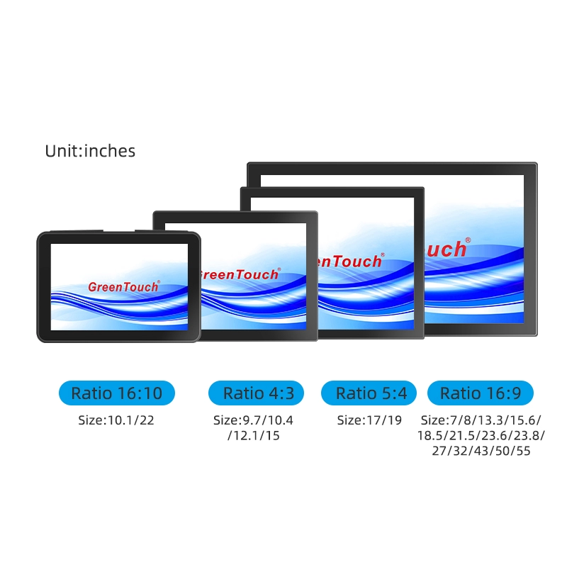 PC con pannello touch a cornice aperta da 9,7-55 pollici (serie 2C)