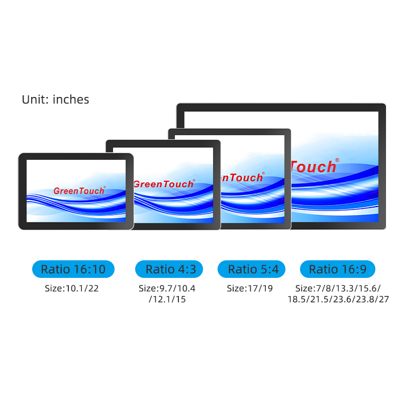 Chiudi cornice PC touch panel da 7-27 pollici (serie 3A)