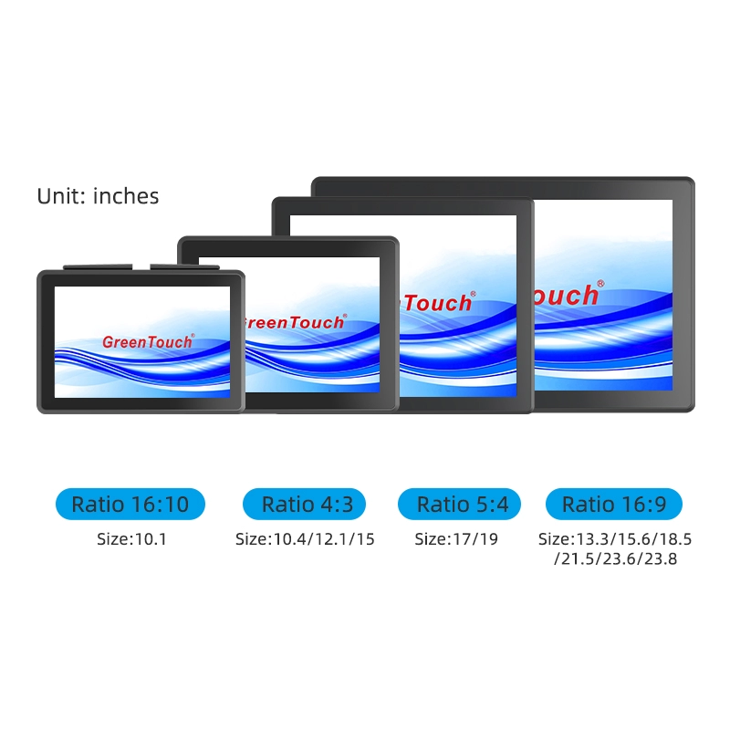 PC touch screen da 10,1-23,8 pollici con montaggio a pannello (serie 3D)