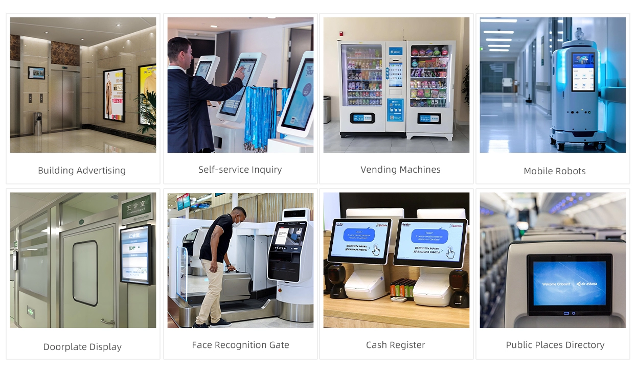 Segnaletica digitale di piccole dimensioni, da 7 a 27 pollici (serie 3A)