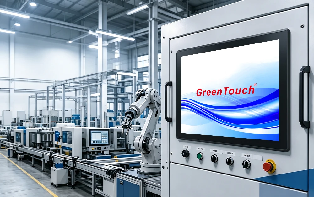 3D Series Embedded Industrial Touchscreen All-in-One PC Industry Solutions