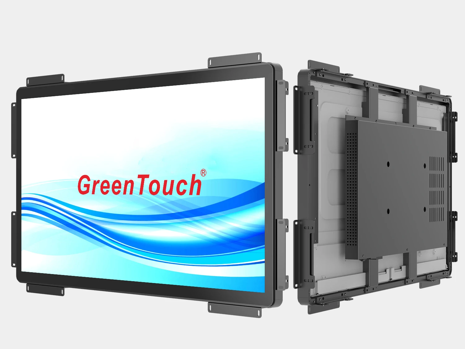 Panoramica del monitor touch 4K da 32"