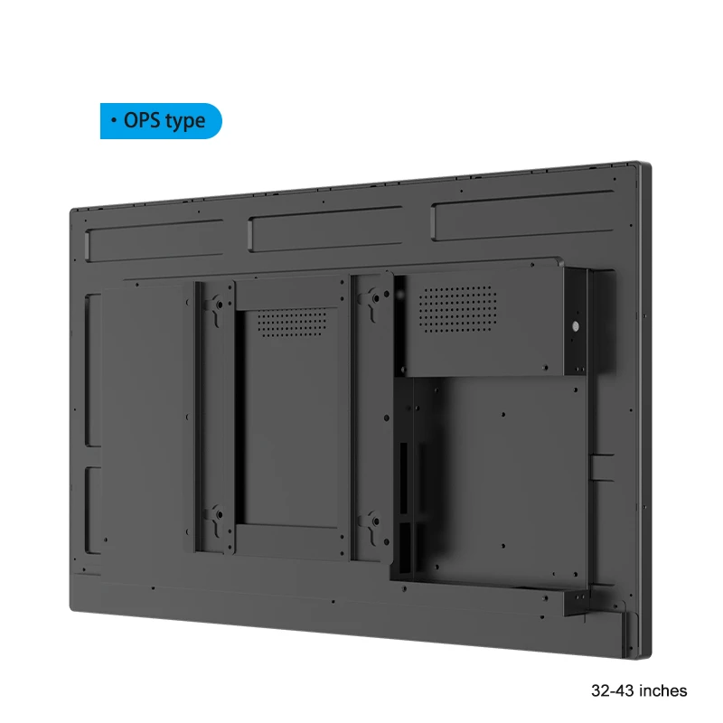 Monitor touch PCAP per montaggio a parete da 32-65 pollici (serie 6C-C)