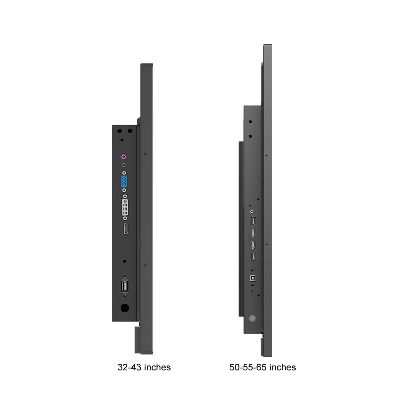 Monitor touch PCAP per montaggio a parete da 32-65 pollici (serie 6C-C)