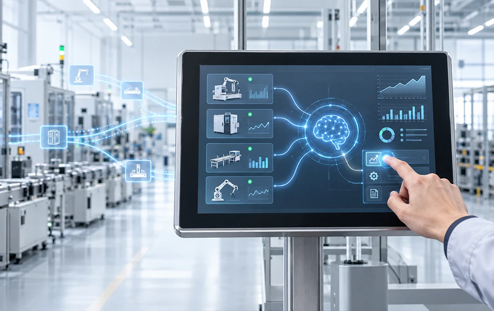 In che modo gli agenti AI del modello linguistico di grandi dimensioni stanno trasformando l'interazione uomo-macchina touchscreen